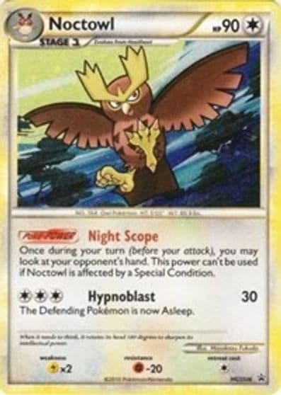 Noctowl - HGSS06 HGSS Promos Pokemon card
