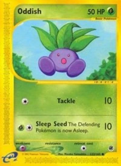 Oddish Expedition Pokemon card