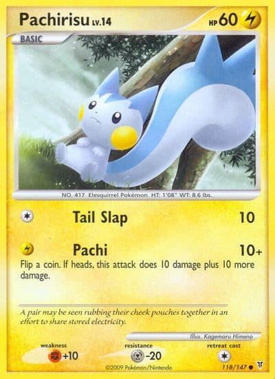 Pachirisu Supreme Victors Pokemon card
