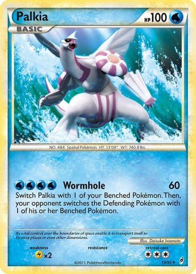 Palkia Call of Legends Pokemon card