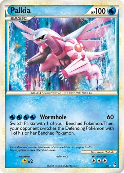 Palkia (Shiny) Call of Legends Pokemon card
