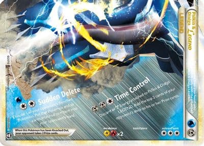 Palkia & Dialga Legend (Bottom) Triumphant Pokemon card