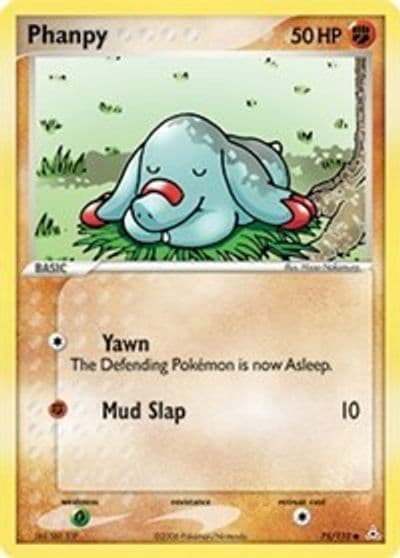 Phanpy Holon Phantoms Pokemon card
