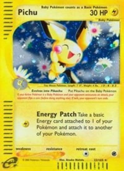Pichu (22) Expedition Pokemon card