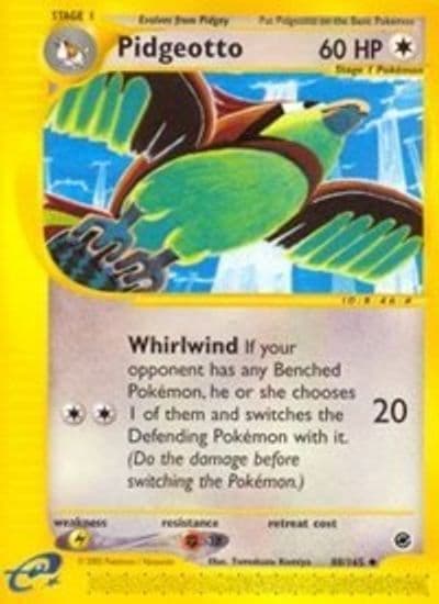 Pidgeotto Expedition Pokemon card