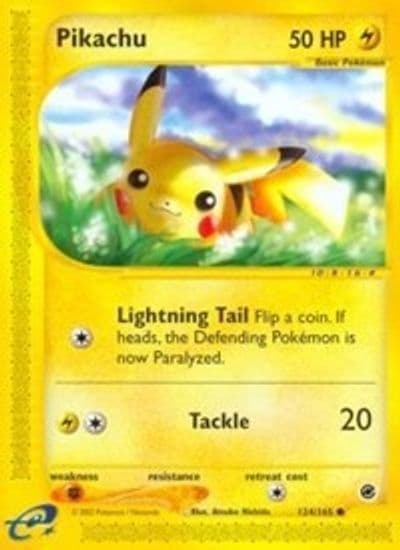 Pikachu Expedition Pokemon card