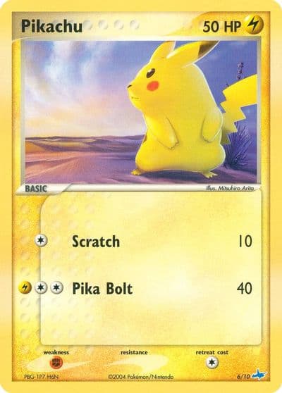 Pikachu EX Trainer Kit 1: Latias & Latios Pokemon card