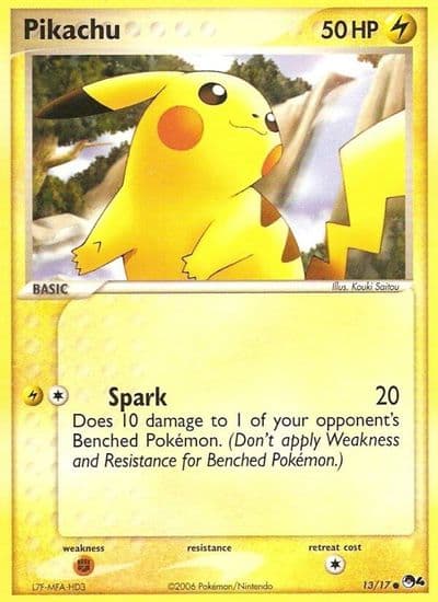 Pikachu POP Series 4 Pokemon card
