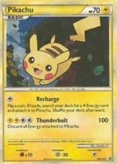 Pikachu - HGSS03 HGSS Promos Pokemon card