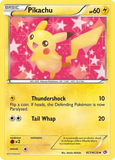 Pikachu Legendary Treasures: Radiant Collection Pokemon card