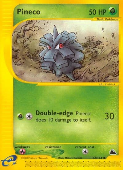 Pineco (86) Skyridge Pokemon card