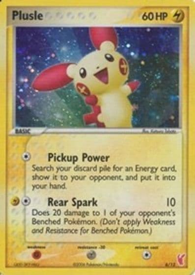 Plusle EX Trainer Kit 2: Plusle & Minun Pokemon card