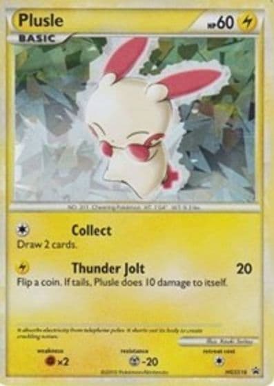 Plusle - HGSS16 HGSS Promos Pokemon card