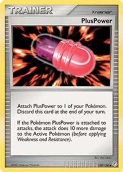 PlusPower Diamond and Pearl Pokemon card