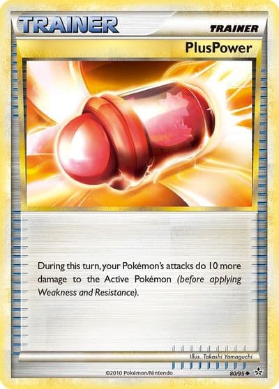 PlusPower Unleashed Pokemon card