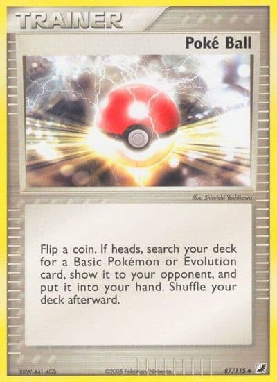 Poke Ball Unseen Forces Pokemon card