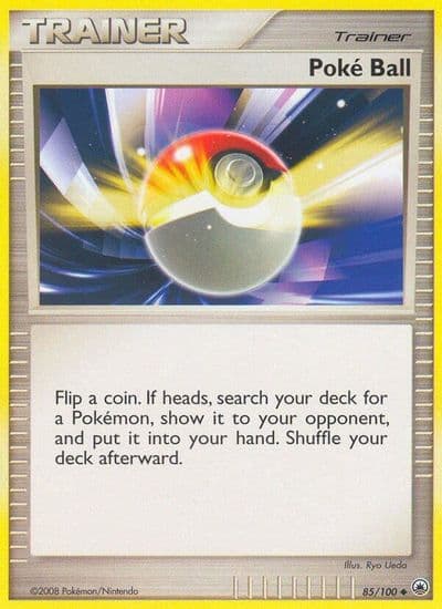 Poke Ball Majestic Dawn Pokemon card