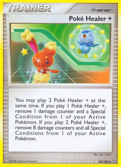 Poke Healer + Stormfront Pokemon card