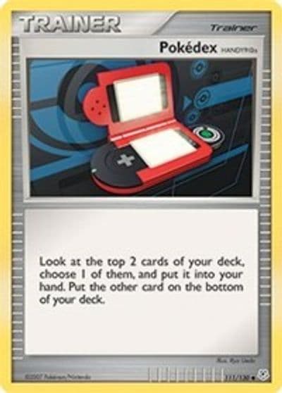 Pokedex (HANDY910is) Diamond and Pearl Pokemon card