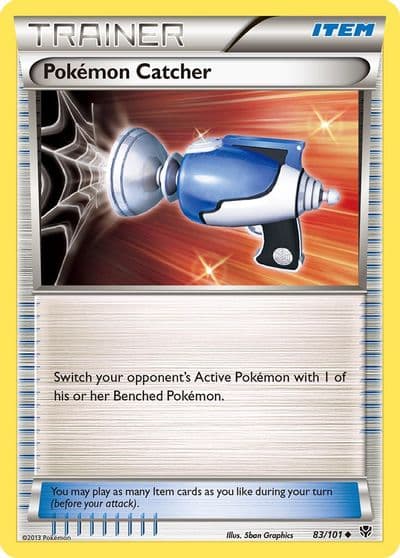 Pokemon Catcher Plasma Blast Pokemon card