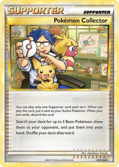 Pokemon Collector HeartGold SoulSilver Pokemon card