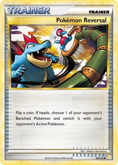 Pokemon Reversal HeartGold SoulSilver Pokemon card
