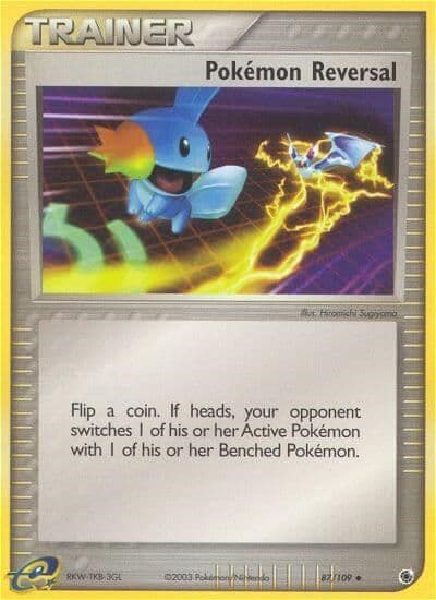 Pokemon Reversal Ruby and Sapphire Pokemon card
