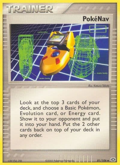 Pokenav Emerald Pokemon card