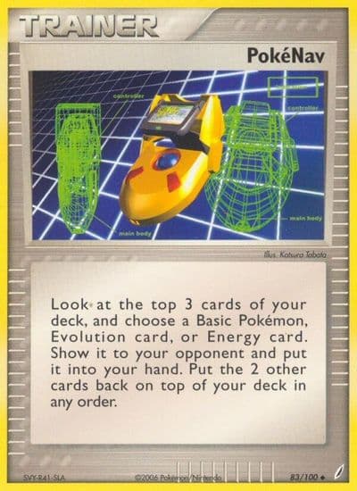 Pokenav Crystal Guardians Pokemon card