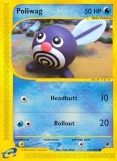 Poliwag Expedition Pokemon card