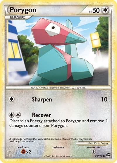 Porygon Triumphant Pokemon card