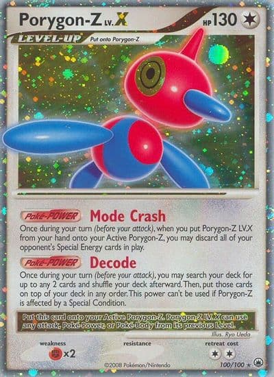 Porygon-Z LV.X Majestic Dawn Pokemon card