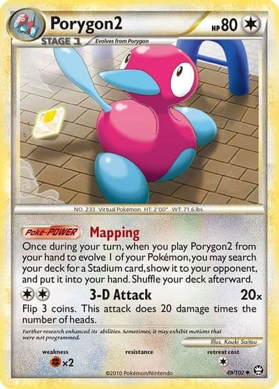 Porygon2 Triumphant Pokemon card