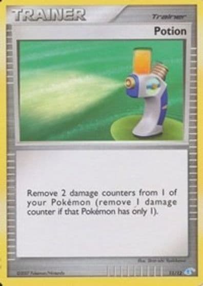 Potion (Manaphy) DP Trainer Kit: Manaphy & Lucario Pokemon card