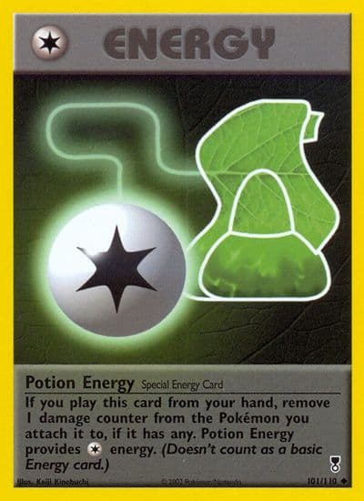 Potion Energy Legendary Collection Pokemon card