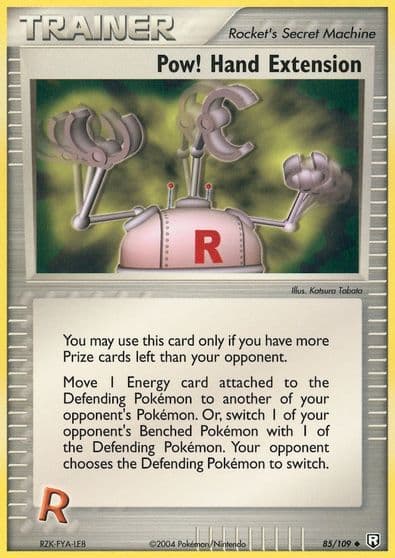 Pow! Hand Extension Team Rocket Returns Pokemon card