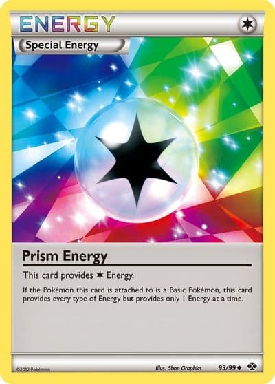 Prism Energy Next Destinies Pokemon card