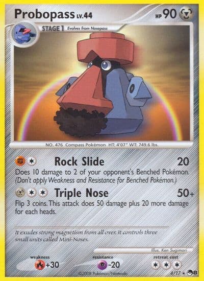 Probopass POP Series 8 Pokemon card