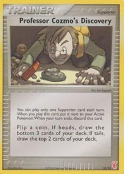 Professor Cozmo's Discovery EX Trainer Kit 2: Plusle & Minun Pokemon card
