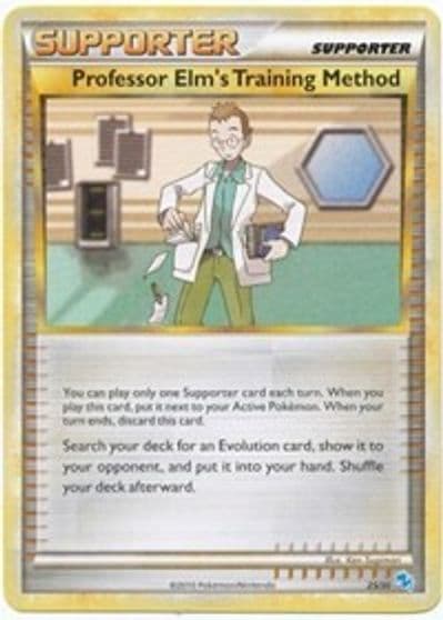 Professor Elm's Training Method HGSS Trainer Kit: Gyarados & Raichu Pokemon card