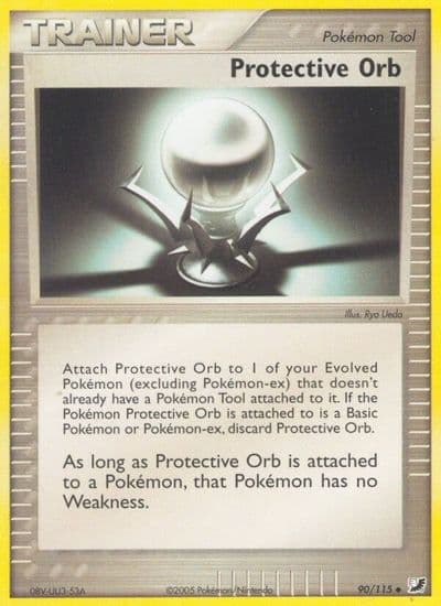 Protective Orb Unseen Forces Pokemon card