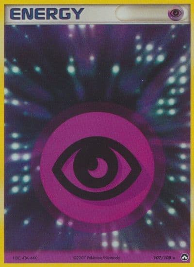 Psychic Energy Power Keepers Pokemon card