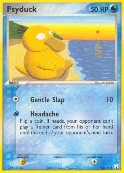 Psyduck Team Rocket Returns Pokemon card