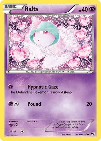 Ralts Legendary Treasures: Radiant Collection Pokemon card