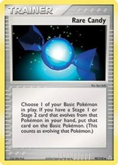 Rare Candy Holon Phantoms Pokemon card