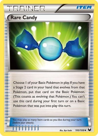 Rare Candy Dark Explorers Pokemon card