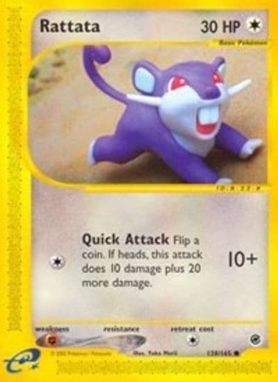 Rattata Expedition Pokemon card