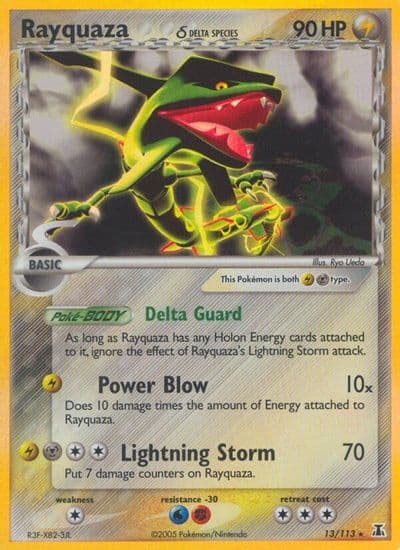 Rayquaza (Delta Species) Delta Species Pokemon card