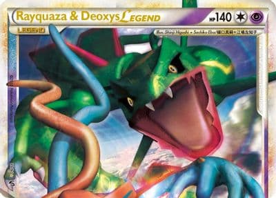 Rayquaza & Deoxys Legend (Top) Undaunted Pokemon card