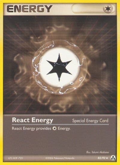 React Energy Legend Maker Pokemon card